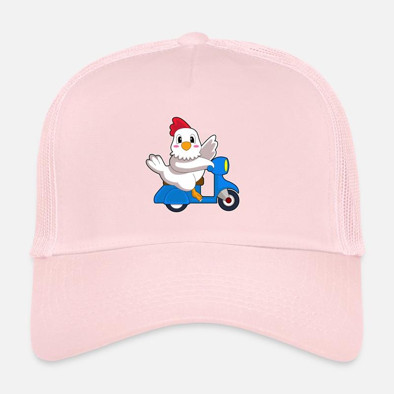 Huhn Motorroller Trucker Cap