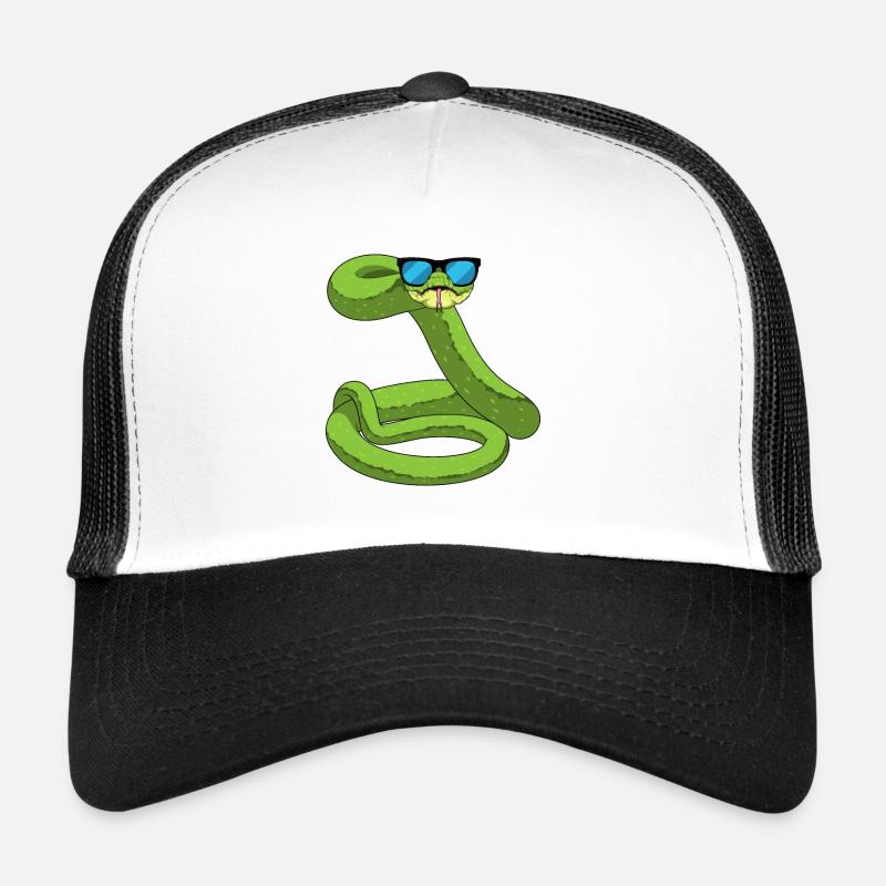 Lunettes de soleil Snake Casquette trucker 