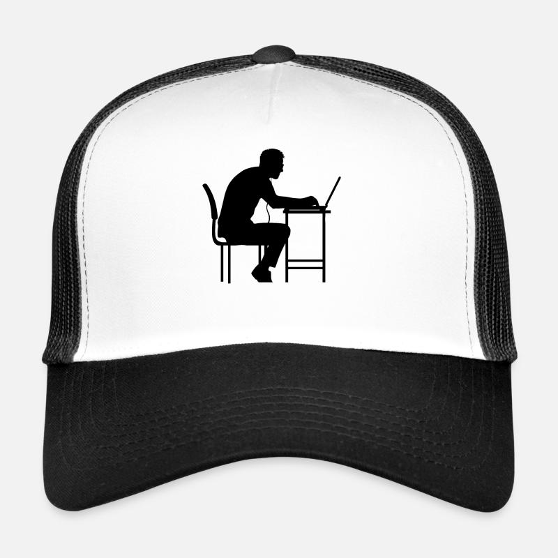 Hacker Hacking Hack Trucker Cap