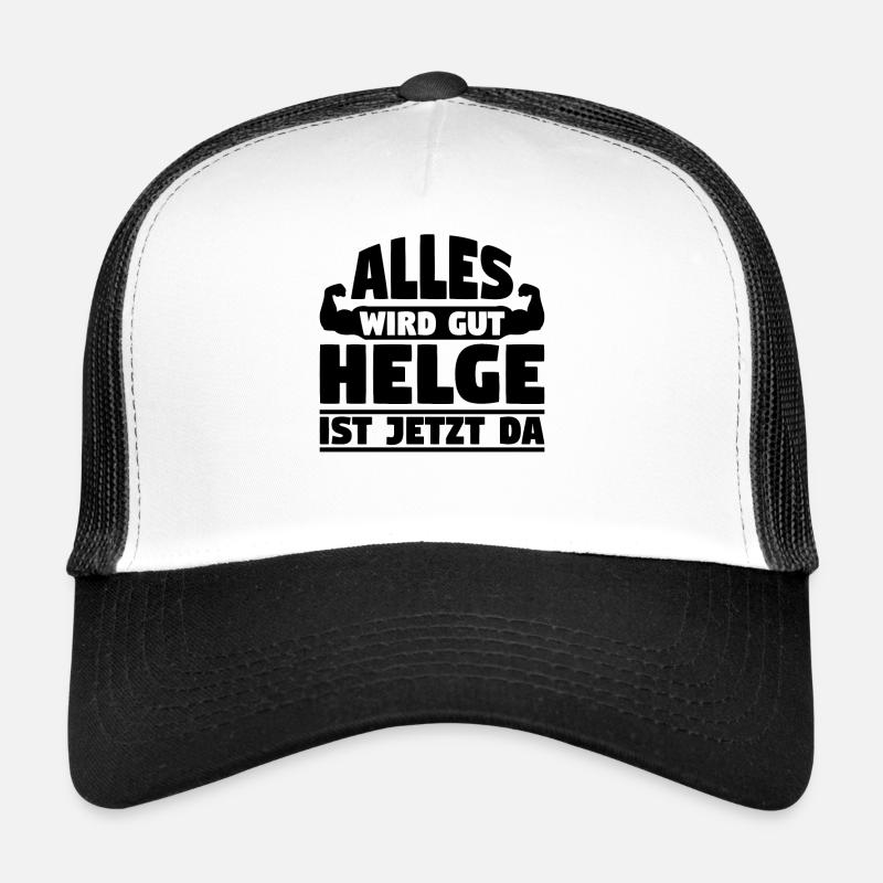 Alles wird gut Helge ist jetzt da Trucker Cap
