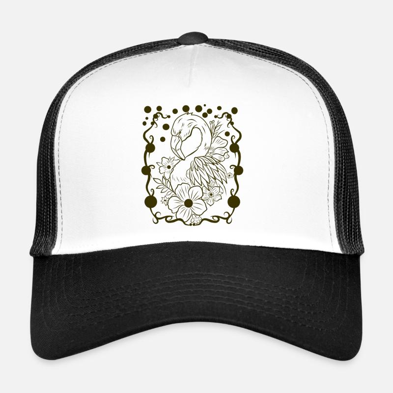 cygne Casquette trucker 