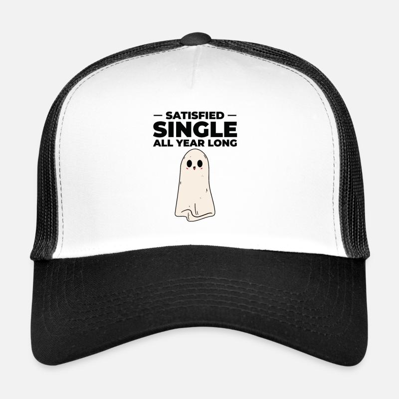Célibataire Statut de relation satisfait Solo Single Casquette trucker 