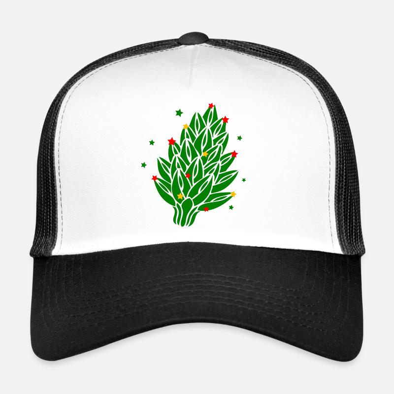Christmas tree, pine cones Trucker Cap