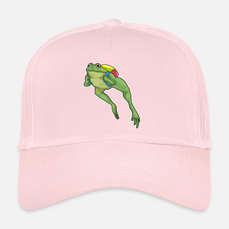 Frosch Wanderer Rucksack Trucker Cap