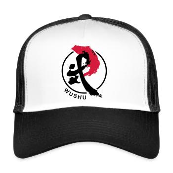 Sanda Wushu - Trucker Cap - white/black - Front