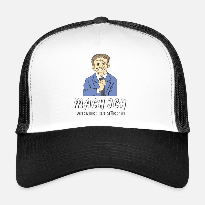 MANN MACH ICH Trucker Cap
