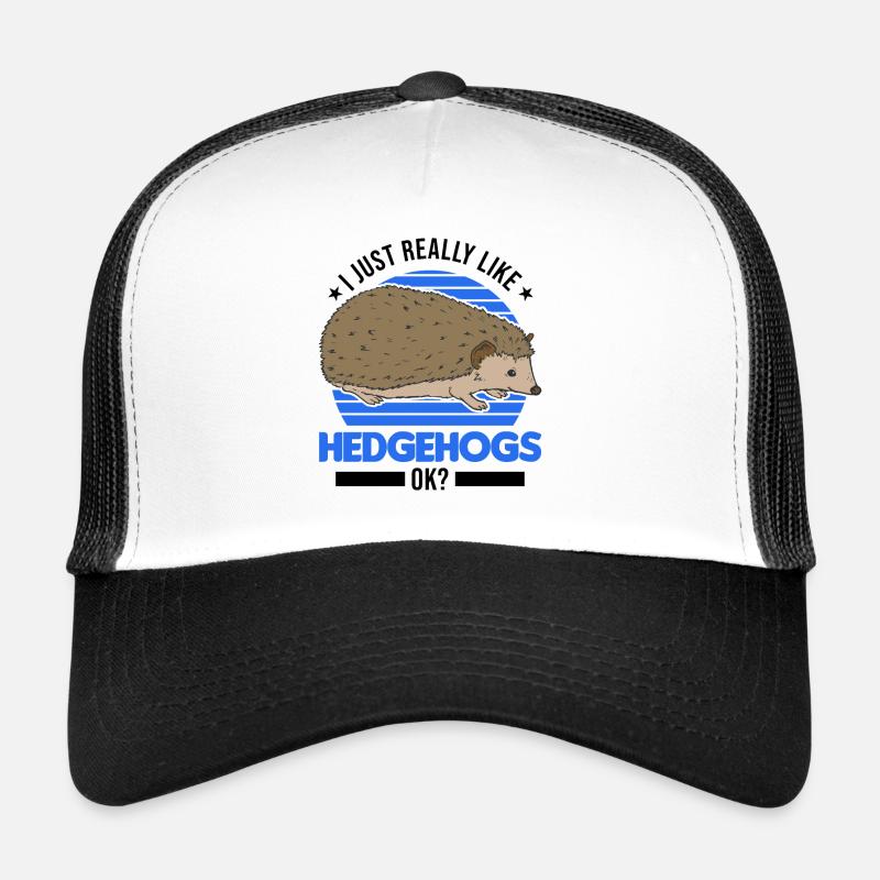 I just really like Hedgehogs Igel Trucker Cap