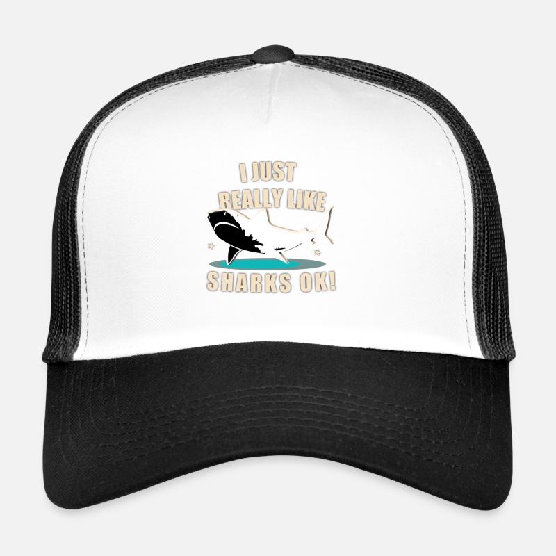 Ich liebe Haie Trucker Cap