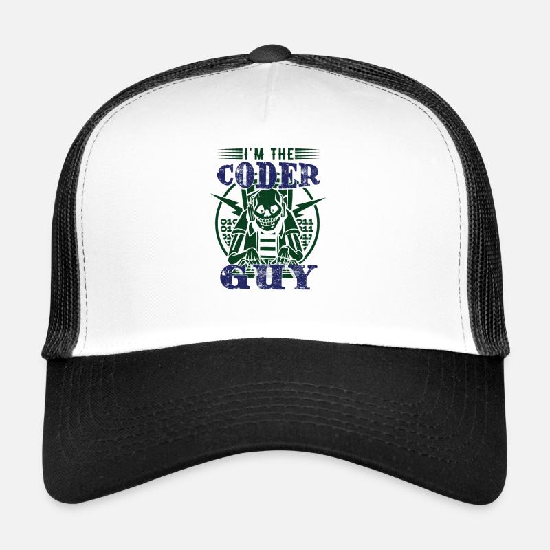 I'm The Coder Guy Trucker Cap