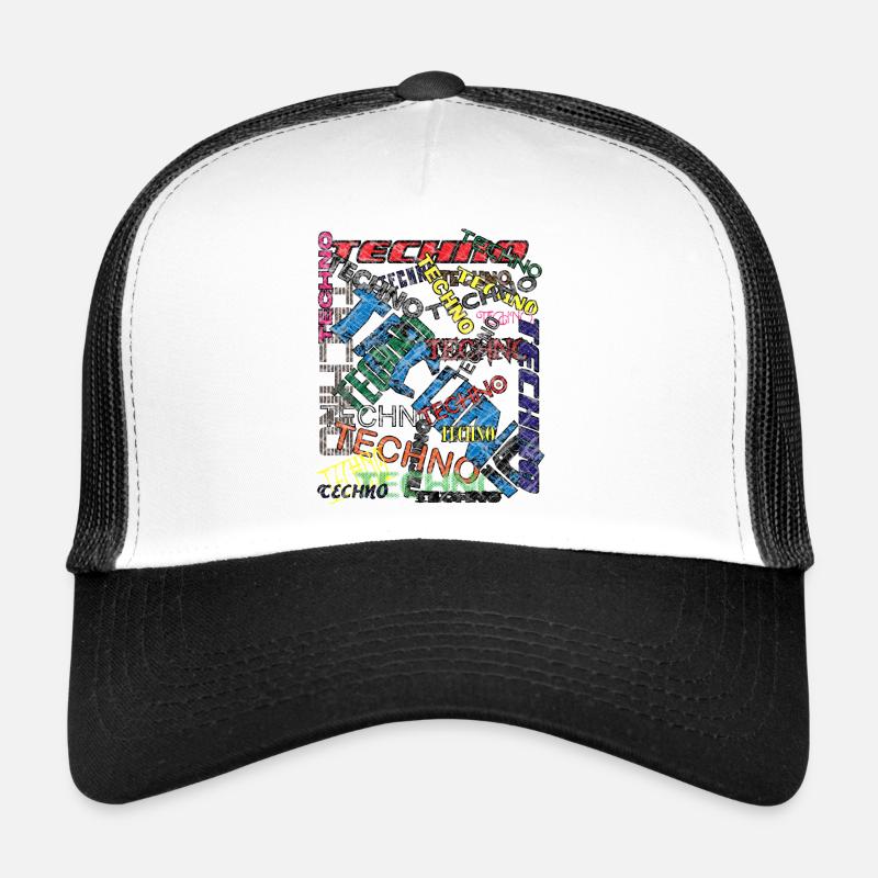 Techno Techno Techno | We Love Techno Trucker Cap