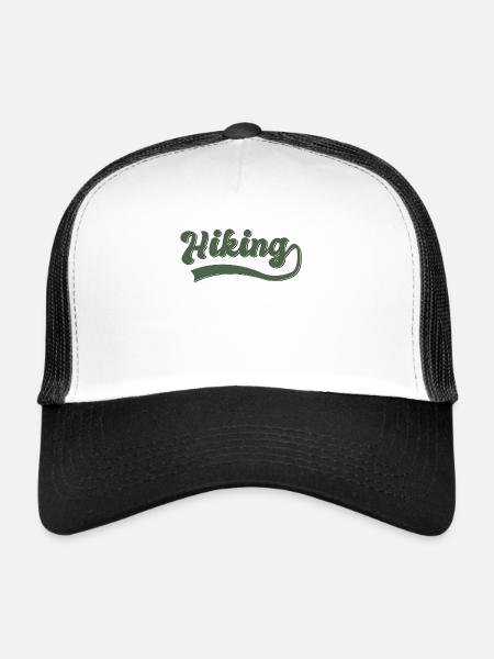 Wander - Trucker Cap - white/black - Front
