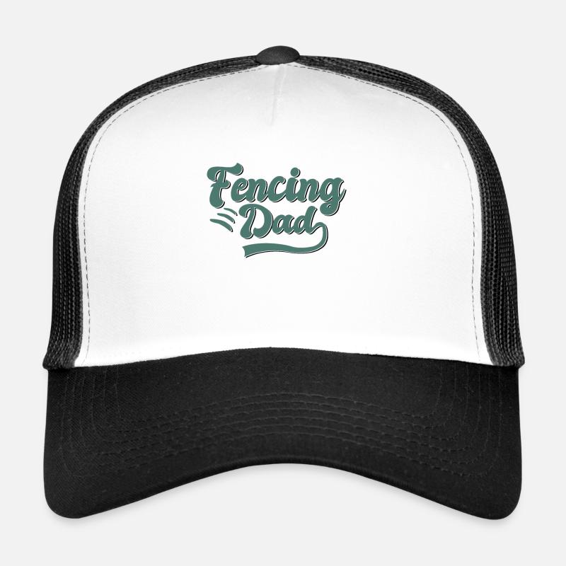 Fechten Papa Geschenk Trucker Cap
