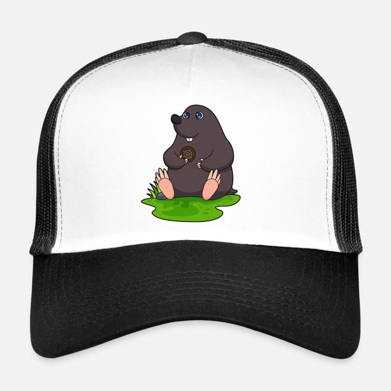 Taupe beignet Casquette trucker 