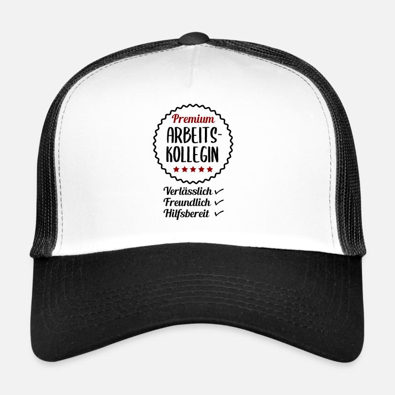 Beste Arbeitskollegin Spruch Geschenk Damen Trucker Cap