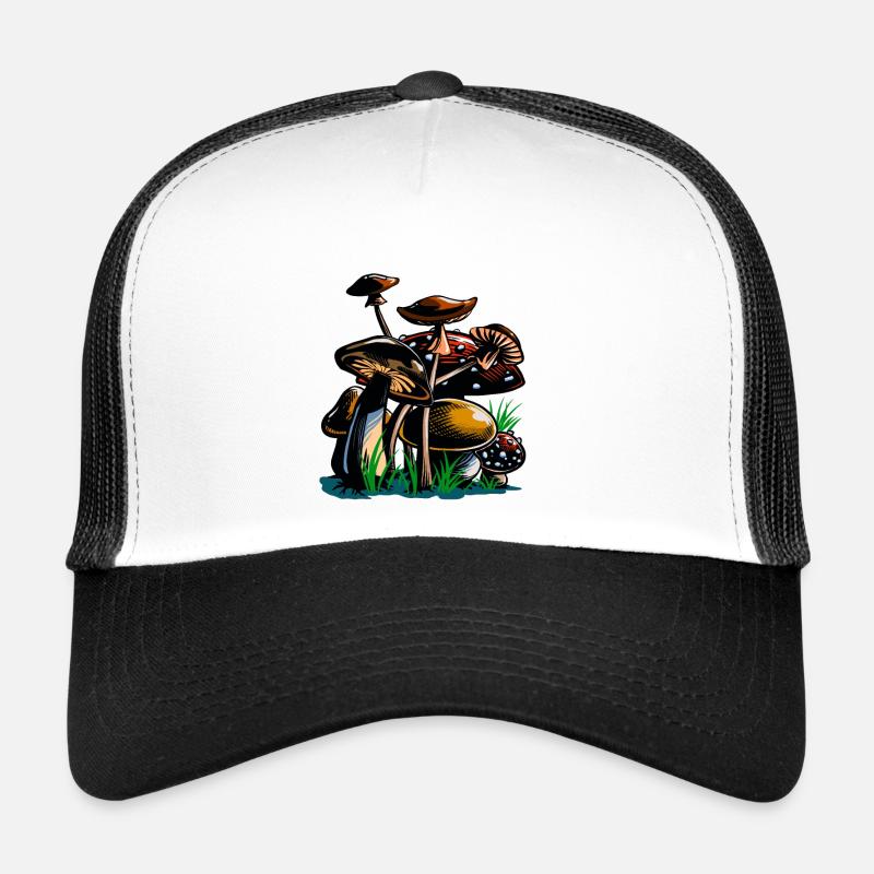 Mushrooms Trucker Cap