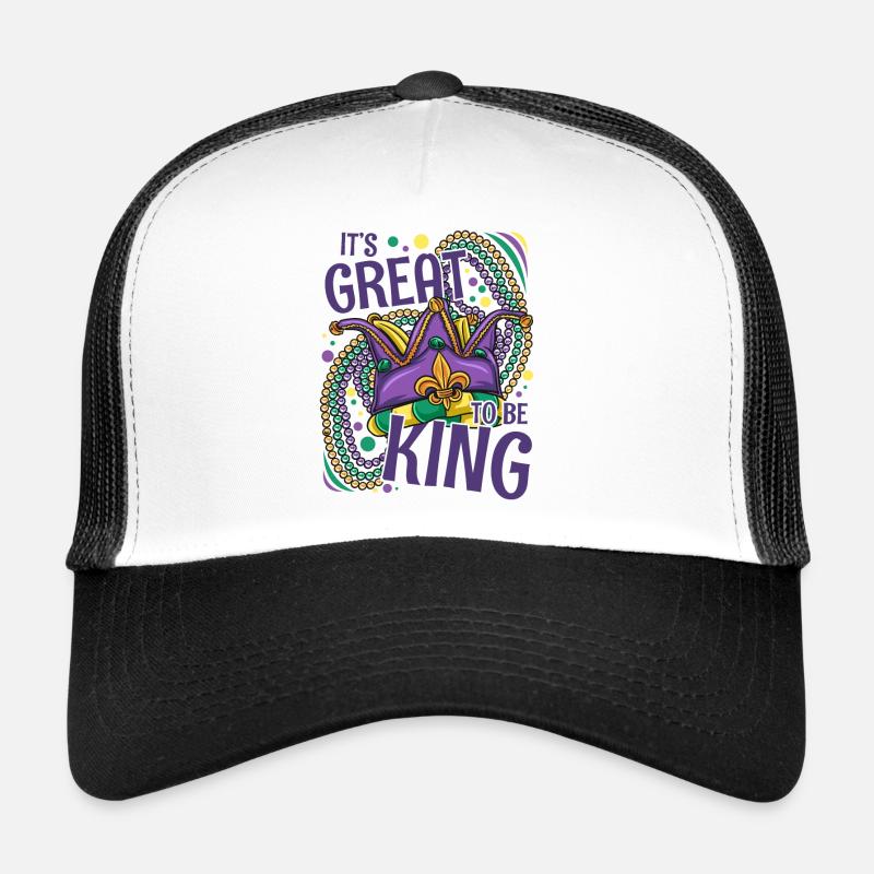 Mardi Gras Fasching Karneval Trucker Cap