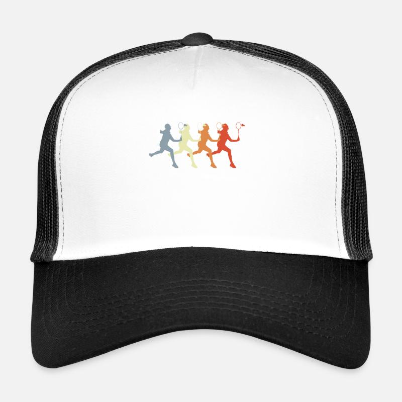 Retro Badminton Trucker Cap