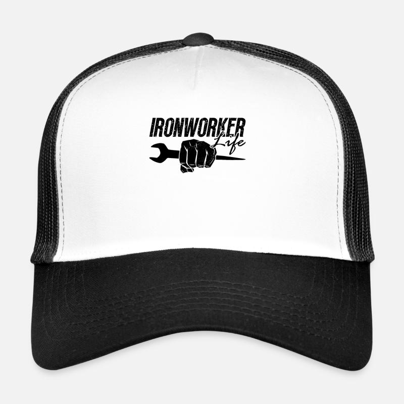 Ironworker Life Arc Welding Locksmith Ironworkers Trucker Cap
