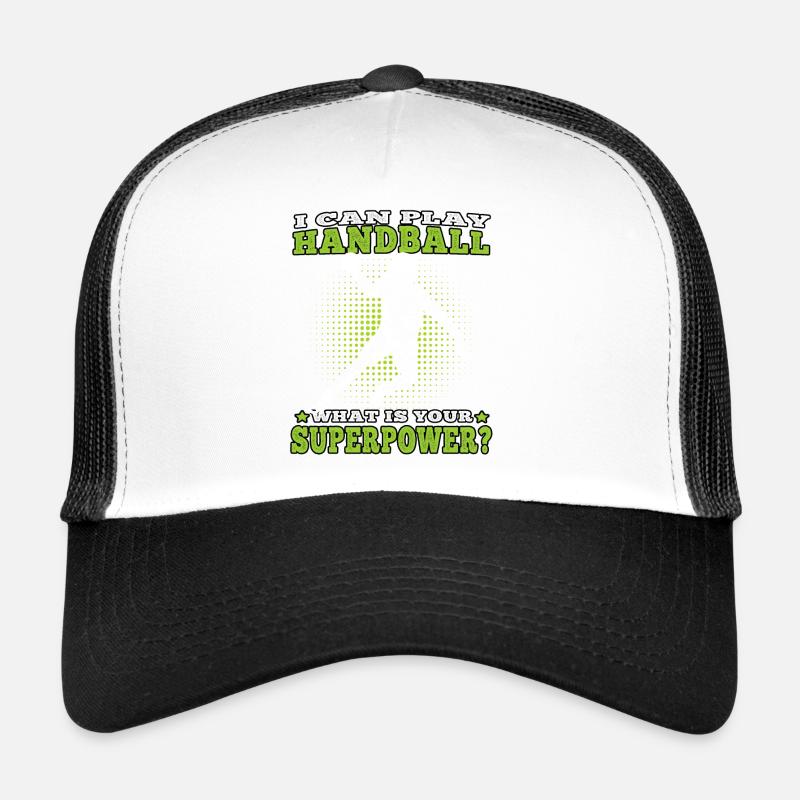 would rather play handball Handball player Trucker Cap