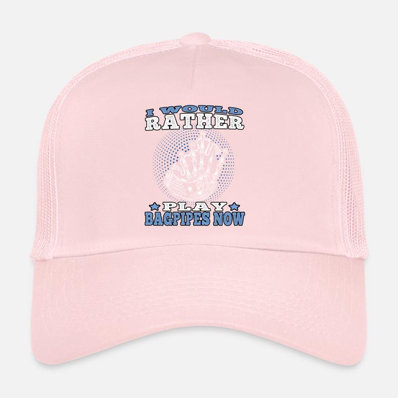 Préférez jouer de la cornemuse écossaise Casquette trucker 