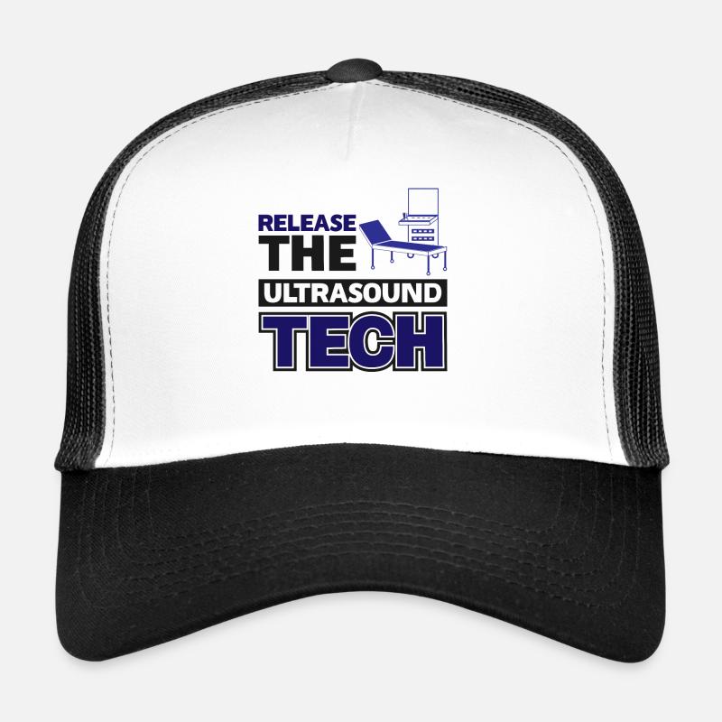 Release The Ultrasound Tech Trucker Cap
