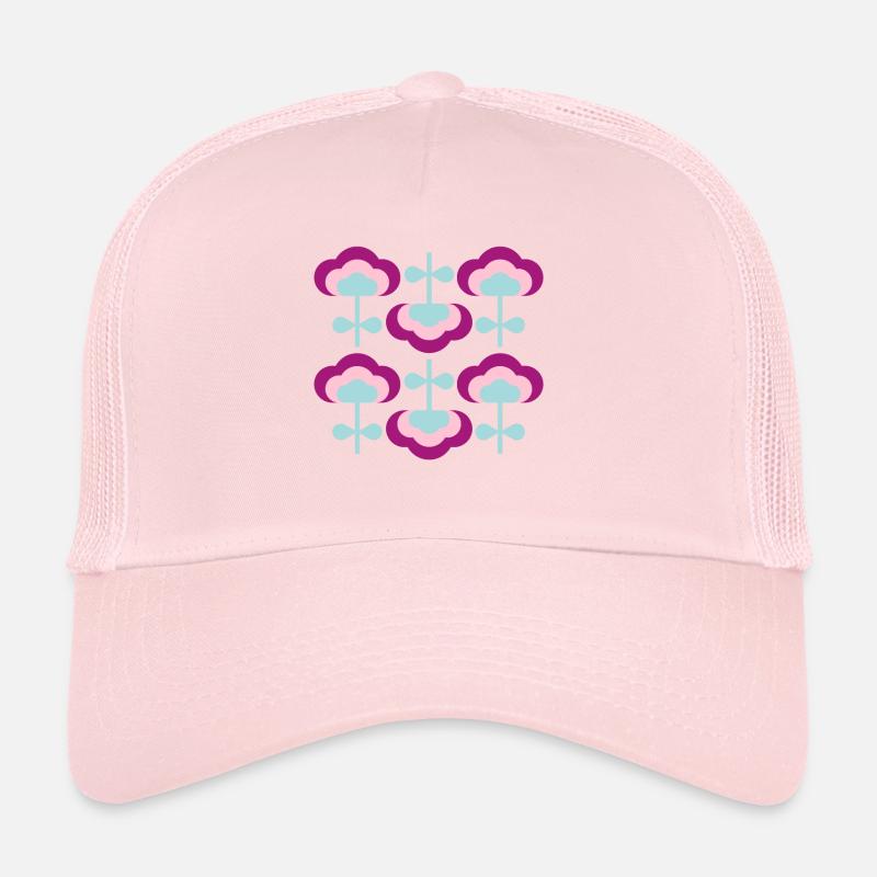 Cloud Flower Trucker Cap