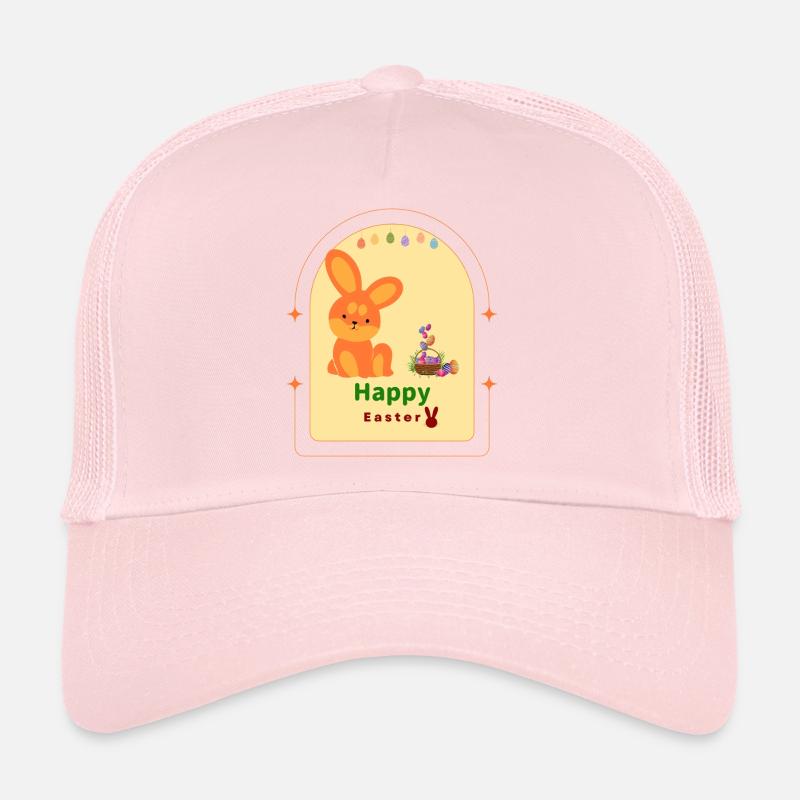 Joyeux lapin de Pâques pour Pâques en cadeau, doux Casquette trucker 