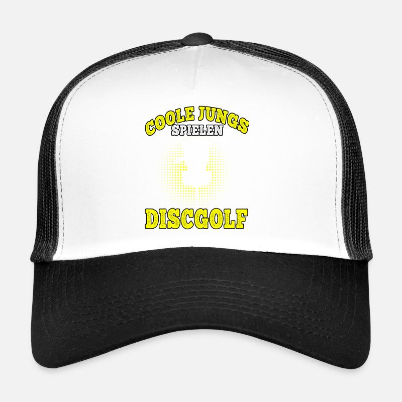 Disc Golf Coole Jungs spielen Discgolf Discgolfer Trucker Cap