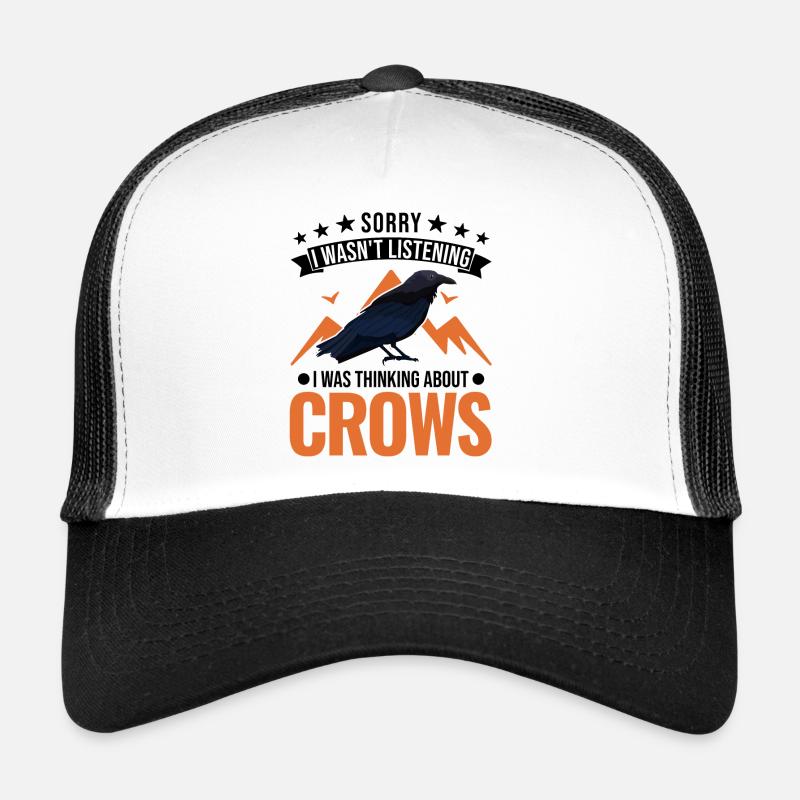 Corbeau Corbeau Corbeau Élevage Corbeau Éleveur de corbeaux Casquette trucker 
