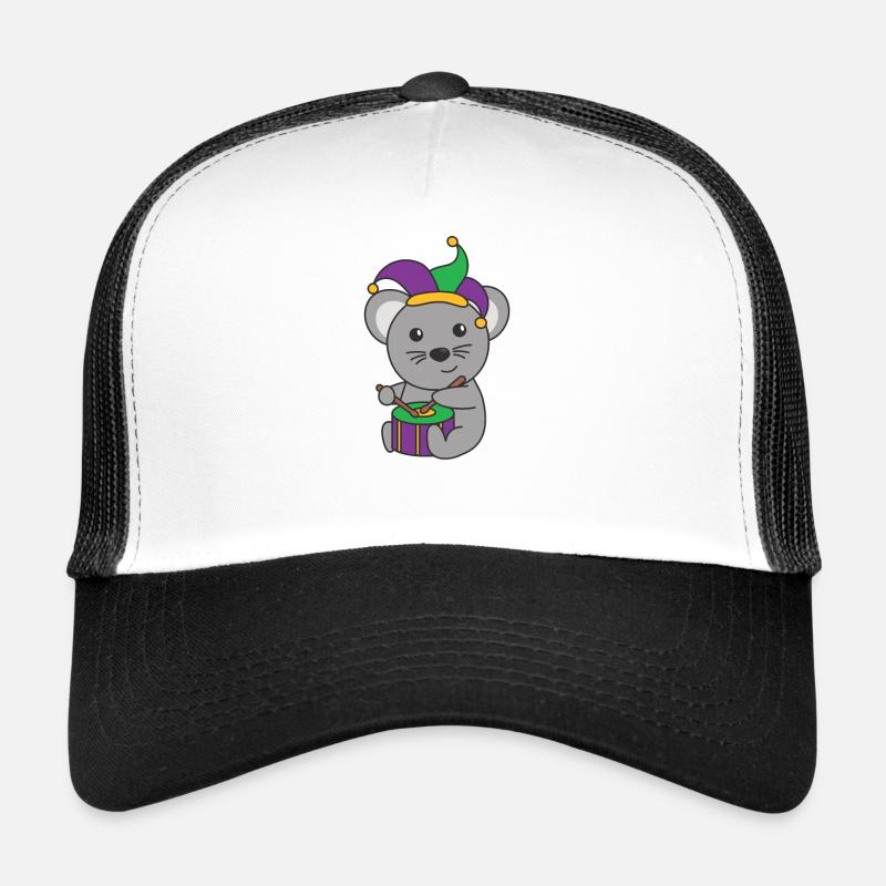 Carnival Mouse with Drum Carnival Costume Trucker Cap