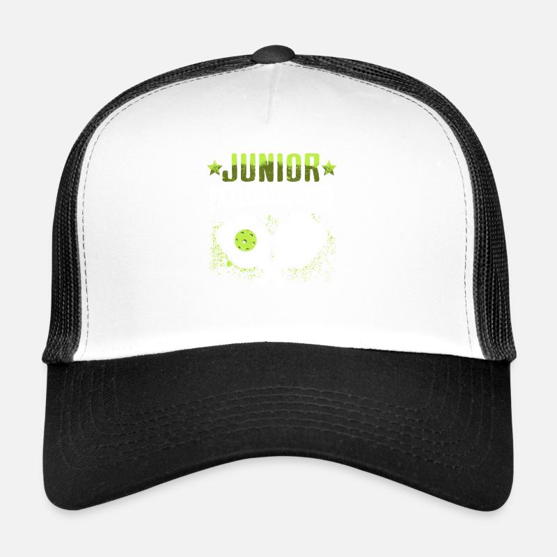 Pickelball Junior Pickleball Player Trucker Cap
