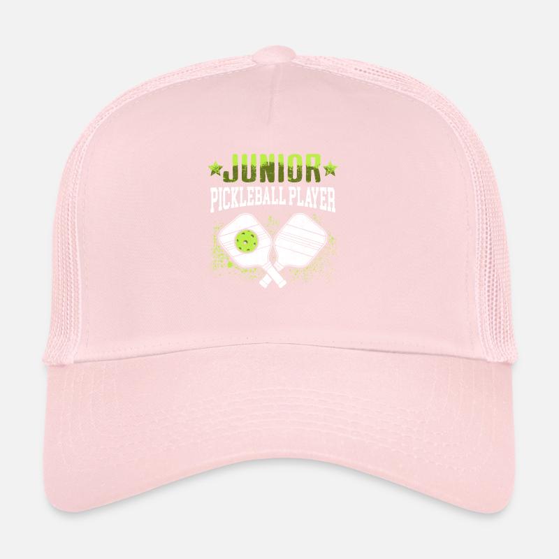 Pickelball Junior Pickleball Player Trucker Cap