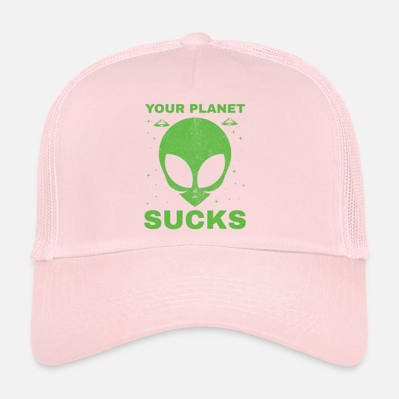 Alien, OVNI, UAP, Espace, Objet volant spatial Casquette trucker 