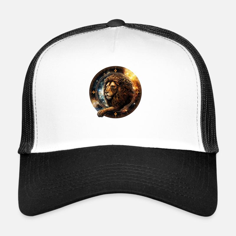 Tragen Sie Ihr astrologisches Sternzeichen mit Stolz: Löwe Trucker Cap