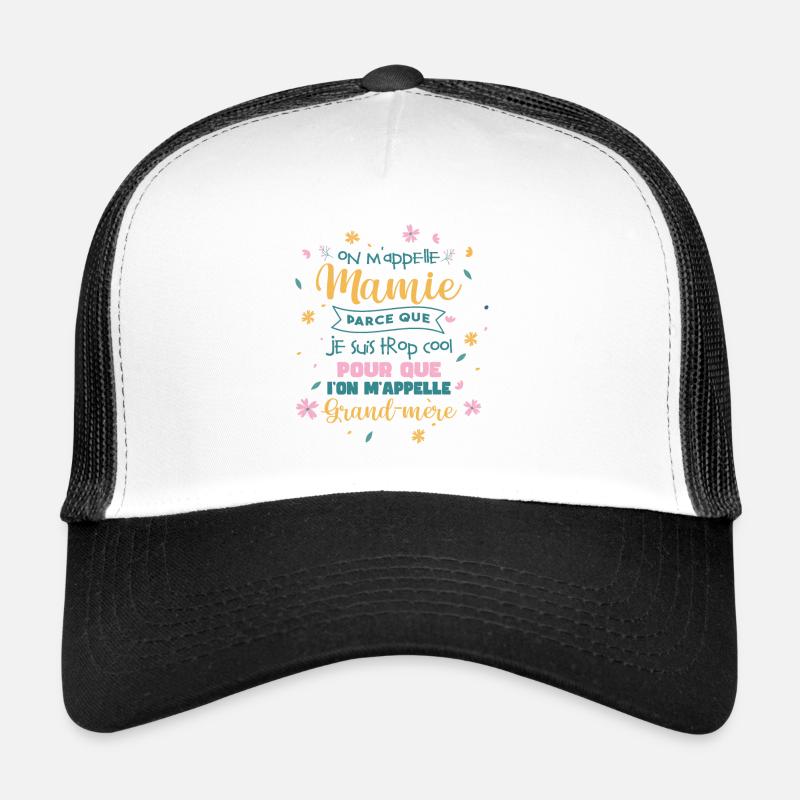 On M'Appelle Mamie Casquette trucker 