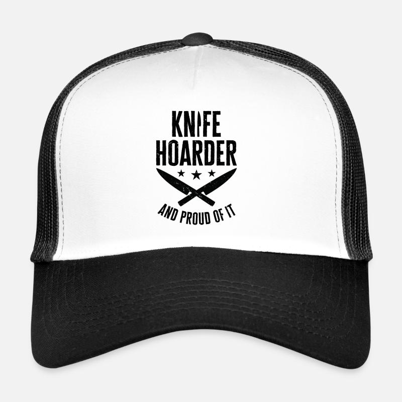 Collectionneur de couteaux Collecte de couteaux Casquette trucker 