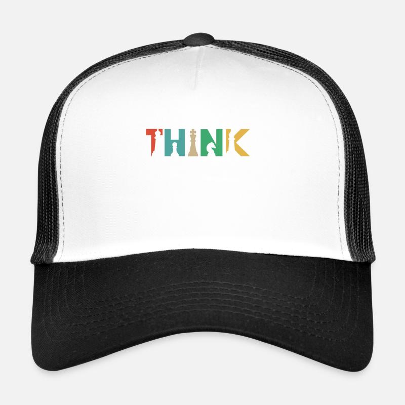 Chess Chess Player Tournament for Clever Minds Trucker Cap