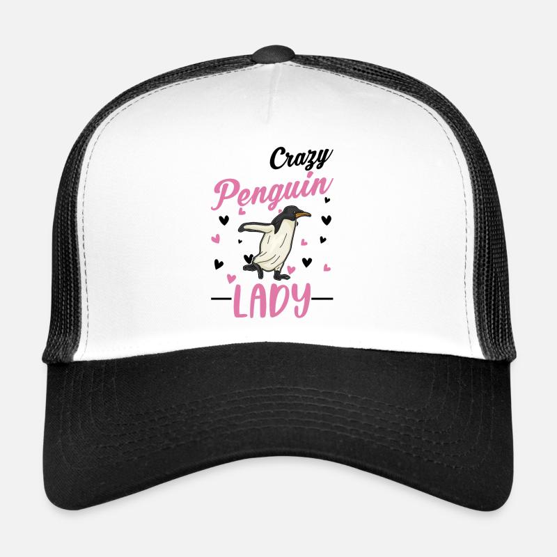 Crazy Penguin lady Pinguin Trucker Cap