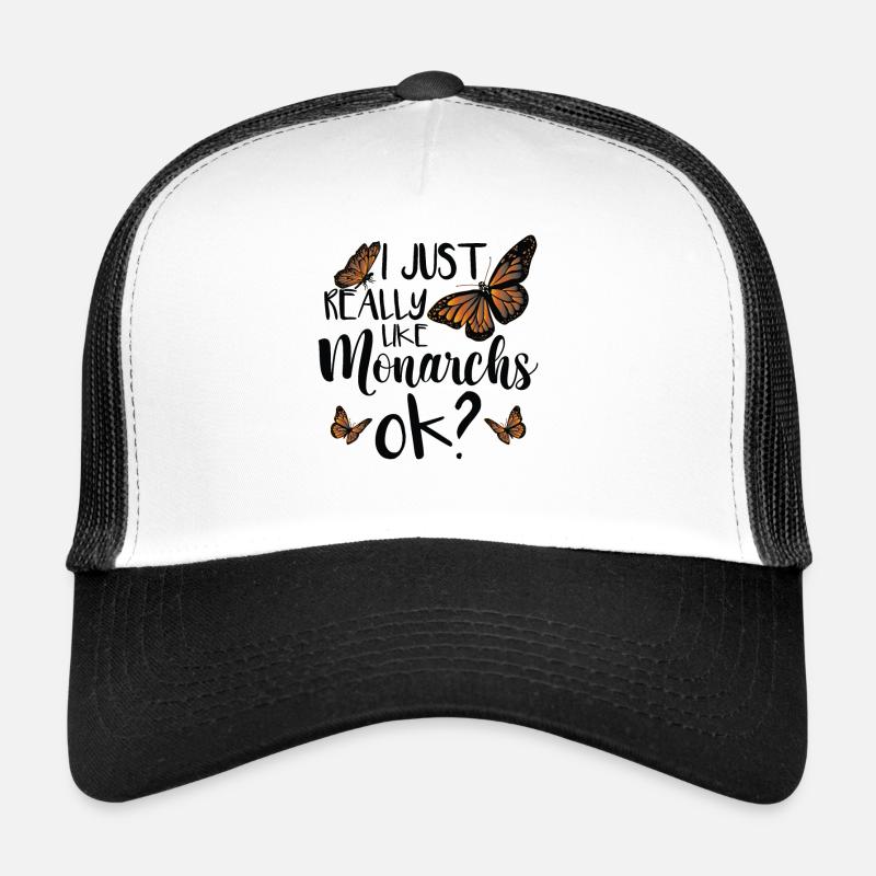 Papillon Cadeau Monarque Casquette trucker 