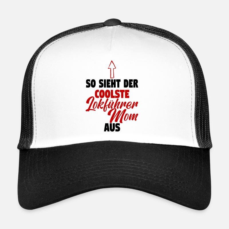 Lokführerin Eisenbahnerin Eisenbahn Schaffnerin Trucker Cap