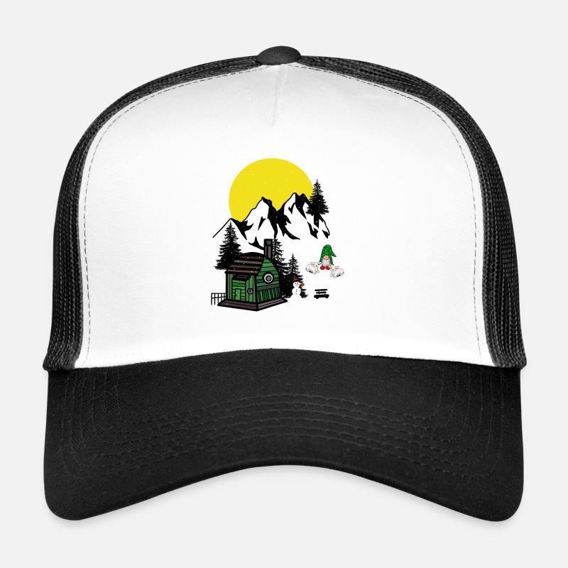 Mountains Austria Christmas present Xmas Trucker Cap
