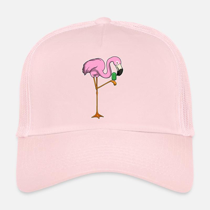 Flamingo popsicles Trucker Cap