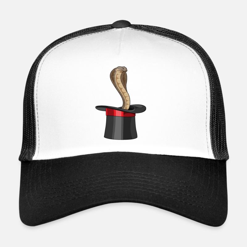 Cylindre Snake Wizard Casquette trucker 