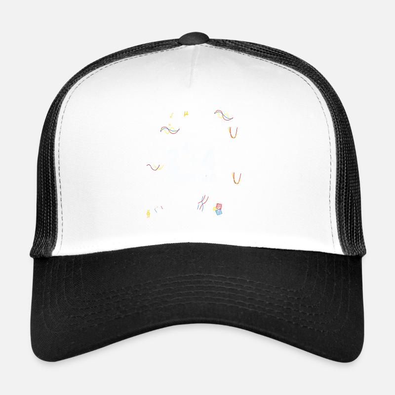 Deux à la puissance de quatre = 20 ans - Mathématiques Casquette trucker 