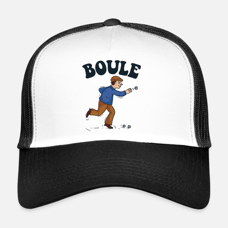 Boules boules boules pour boule pétanque boule Casquette trucker 