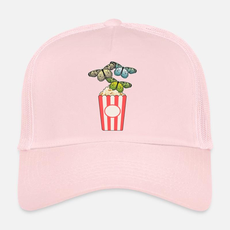 Maïs soufflé papillon Casquette trucker 