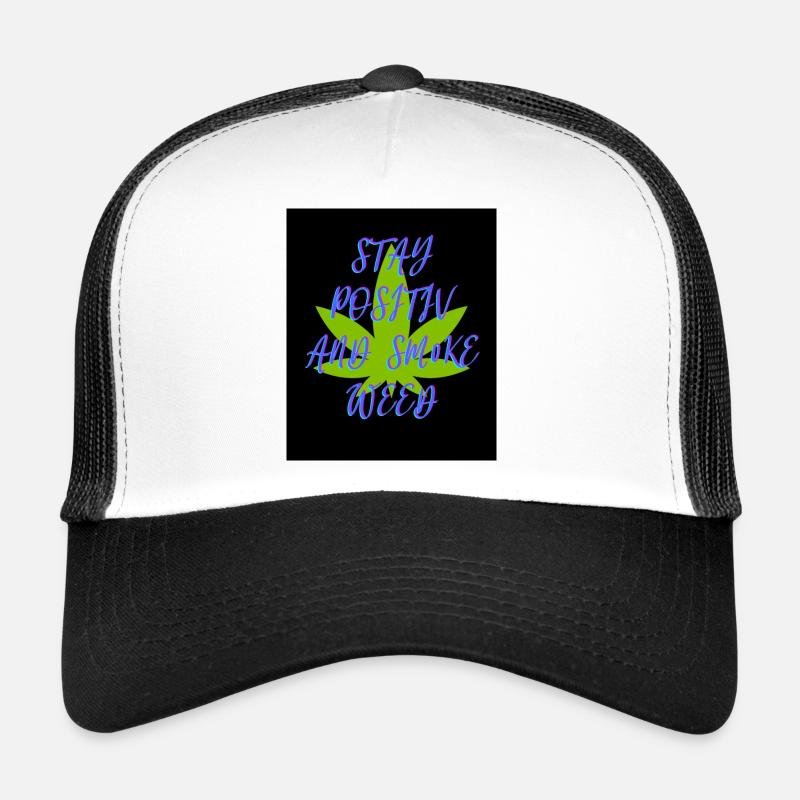 Sprüche mit Gras Trucker Cap