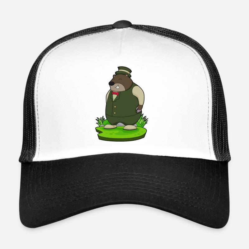 Mole Groom Jacket Wedding Trucker Cap
