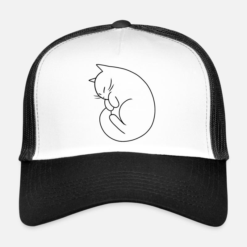 Sleeping chicken Trucker Cap