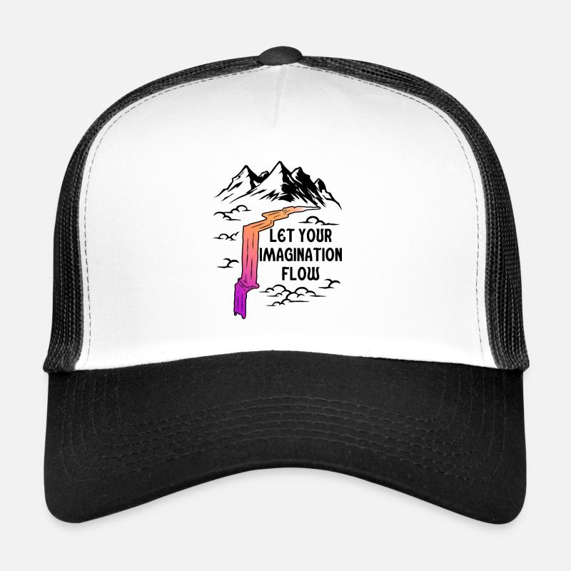 Space River Mountain Imagination Casquette trucker 